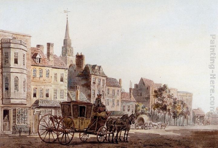 William Marlow A Coach And Horse Entering York